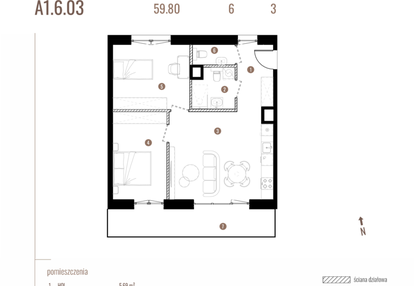 Mieszkanie w inwestycji: Belg Apartamenty etap II
