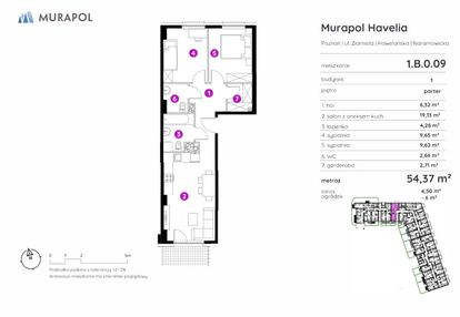 Mieszkanie w inwestycji: Murapol Havelia