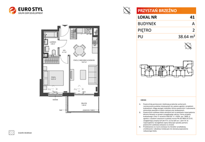 Mieszkanie w inwestycji: Przystań Brzeźno
