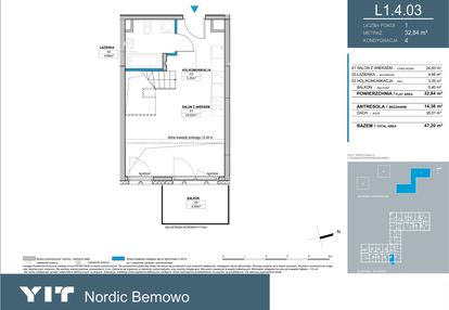 Mieszkanie w inwestycji: Nordic Bemowo - etap III