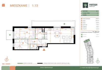 Mieszkanie w inwestycji: Casa Feliz Portowa II