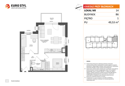 Mieszkanie w inwestycji: Osiedle Przy Błoniach 3 etap IV