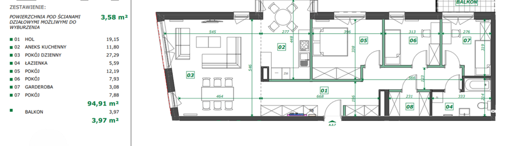 Mieszkanie w inwestycji: Apartamenty Pszczyńska