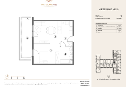 Mieszkanie w inwestycji: Waterlane Vibe