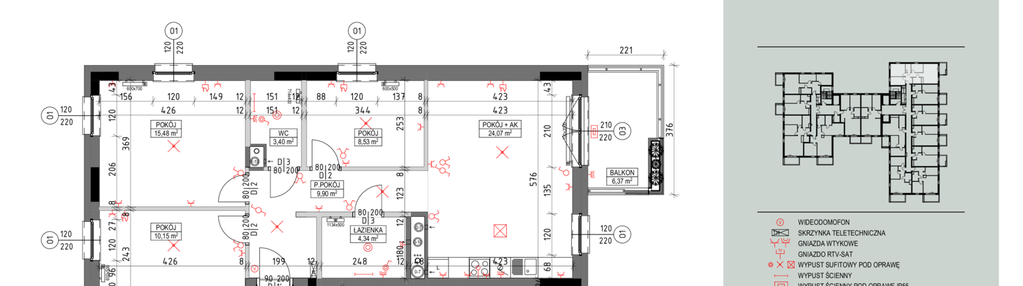 Mieszkanie w inwestycji: Wspólnota Mieszkaniowa Gajowa 72