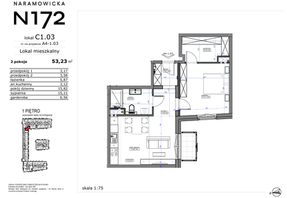 Mieszkanie w inwestycji: Naramowicka 172