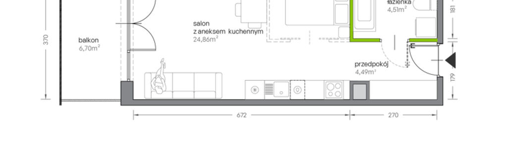 Mieszkanie w inwestycji: Żabiniec Vita