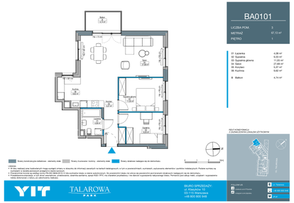 Mieszkanie w inwestycji: Talarowa Park