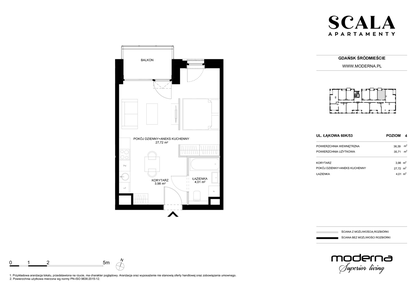 Mieszkanie w inwestycji: Scala