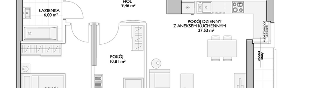 Mieszkanie w inwestycji: Wiszące Ogrody