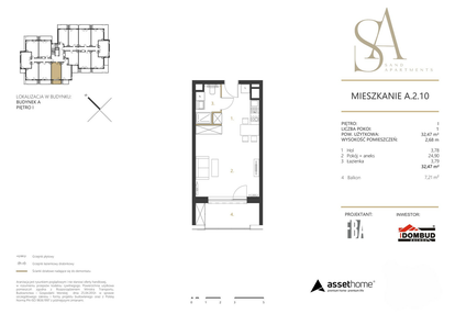 Mieszkanie w inwestycji: Sand Apartments