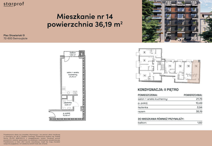 Mieszkanie w inwestycji: Plac Słowiański 9