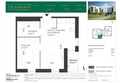 Mieszkanie w inwestycji: Sosnovia