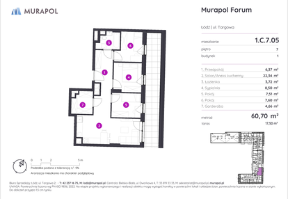 Mieszkanie w inwestycji: Murapol Forum