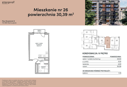 Mieszkanie w inwestycji: Plac Słowiański 9