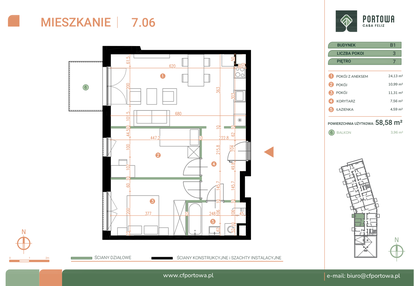 Mieszkanie w inwestycji: Casa Feliz Portowa II