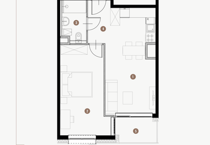 Mieszkanie w inwestycji: Tuwima Apartments