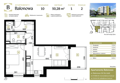 Mieszkanie w inwestycji: Apartamenty Balonowa