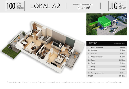 Mieszkanie w inwestycji: Apartamenty Podchorążych 100