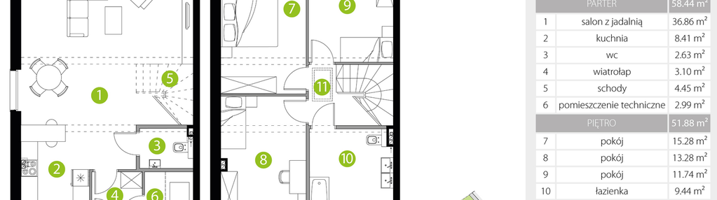 Mieszkanie w inwestycji: Lisowice Park etap 2+