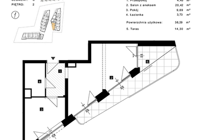 Mieszkanie w inwestycji: Cisha Apartamenty Dziwnów