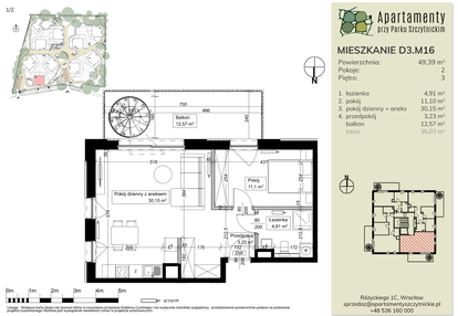 Mieszkanie w inwestycji: Apartamenty przy Parku Szczytnickim