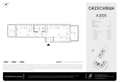 Mieszkanie w inwestycji: Orzechowa 2