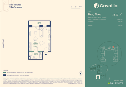 Mieszkanie w inwestycji: Cavallia