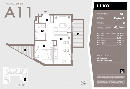 Mieszkanie w inwestycji: Livo