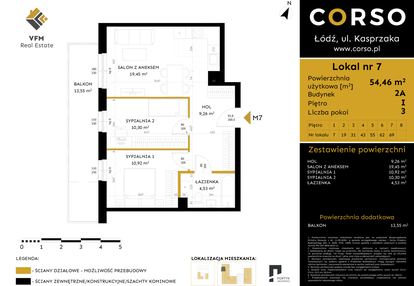Mieszkanie w inwestycji: Corso etap 2