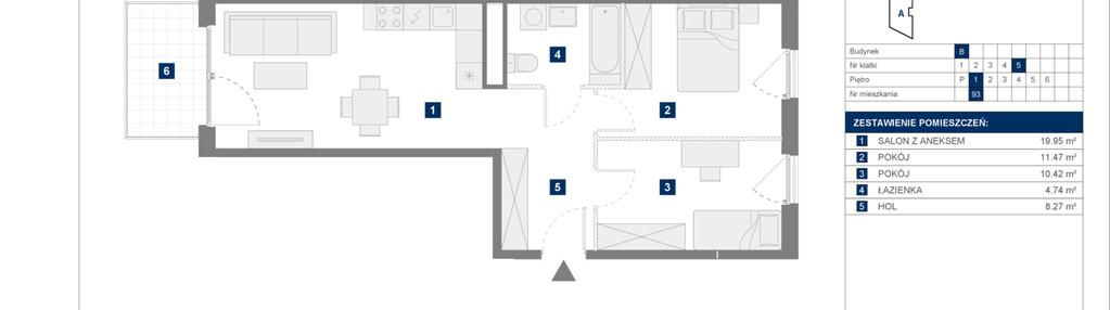 Mieszkanie w inwestycji: Apartamenty Park Matecznego Etap 1