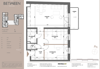 Mieszkanie w inwestycji: BETWEEN