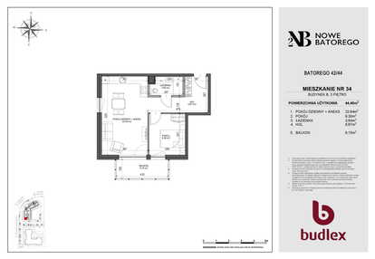 Mieszkanie w inwestycji: Nowe Batorego 2