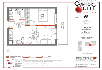 Mieszkanie w inwestycji: Comfort City Koral
