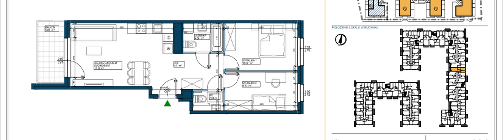 Mieszkanie w inwestycji: Osiedle Hemara - etap III bud. 2 i 3