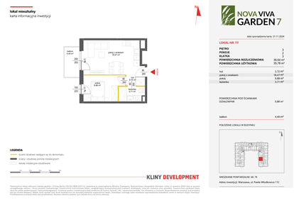 Mieszkanie w inwestycji: Nova Viva Garden 7