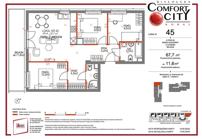 Mieszkanie w inwestycji: Comfort City Koral