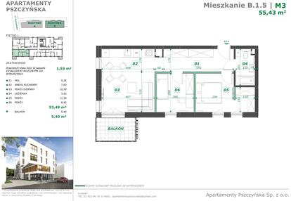 Mieszkanie w inwestycji: Apartamenty Pszczyńska