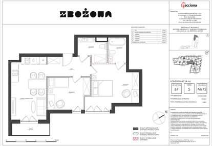 Mieszkanie w inwestycji: Zbożowa