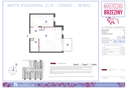 Mieszkanie w inwestycji: Miasteczko Brzeziny II