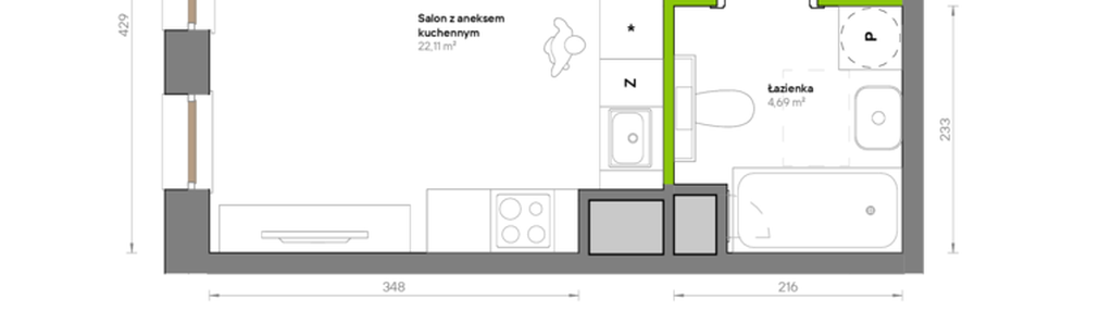 Mieszkanie w inwestycji: Żywiecka Vita