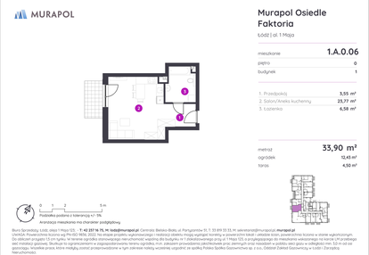 Mieszkanie w inwestycji: Murapol Osiedle Faktoria