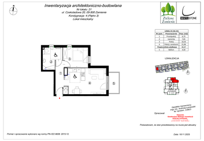 Mieszkanie w inwestycji: Zielone Zamienie IX