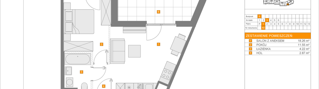 Mieszkanie w inwestycji: Apartamenty Literacka etap 2.2