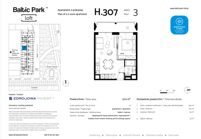 Mieszkanie w inwestycji: Baltic Park Loft