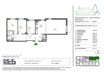 Mieszkanie w inwestycji: Ogrody Centrum 2