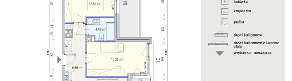 Mieszkanie w inwestycji: Modern Mokotów etap 6, budynek F1 i F2