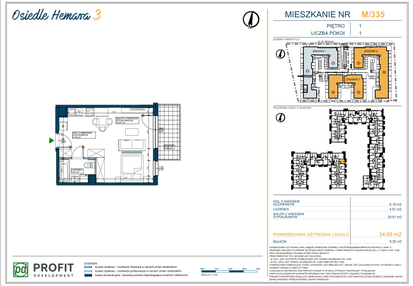 Mieszkanie w inwestycji: Osiedle Hemara - etap III bud. 2 i 3