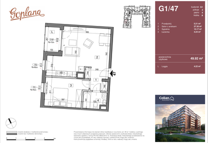 Mieszkanie w inwestycji: Goplana budynek G
