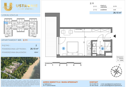 Mieszkanie w inwestycji: Ustronie Luxury Apartments